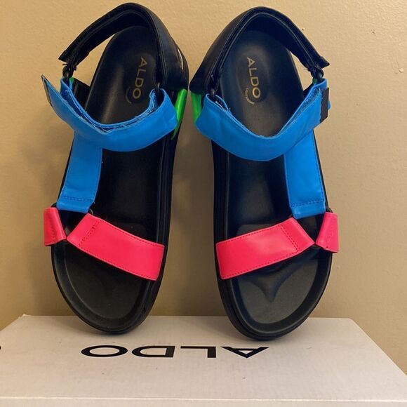ALDO Talana Sandals Multi- color- Size:9 - Picture 12 of 16